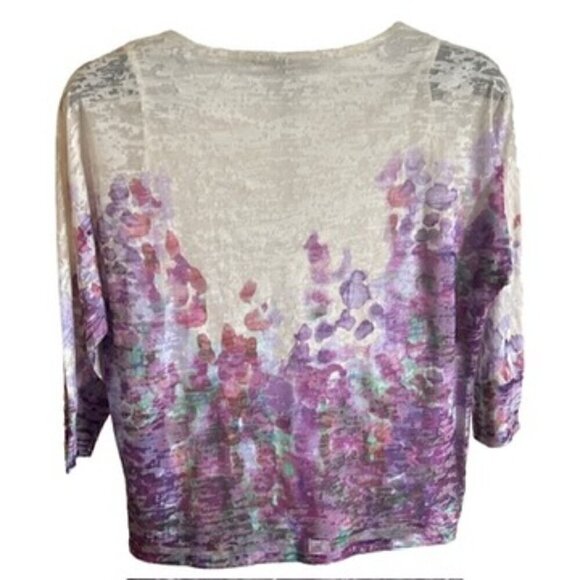 Coldwater Creek Women's Water Garden Top, Extra Small - Picture 2 of 5